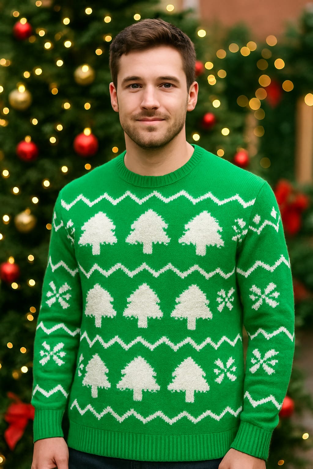 413 Árbol verde caballero