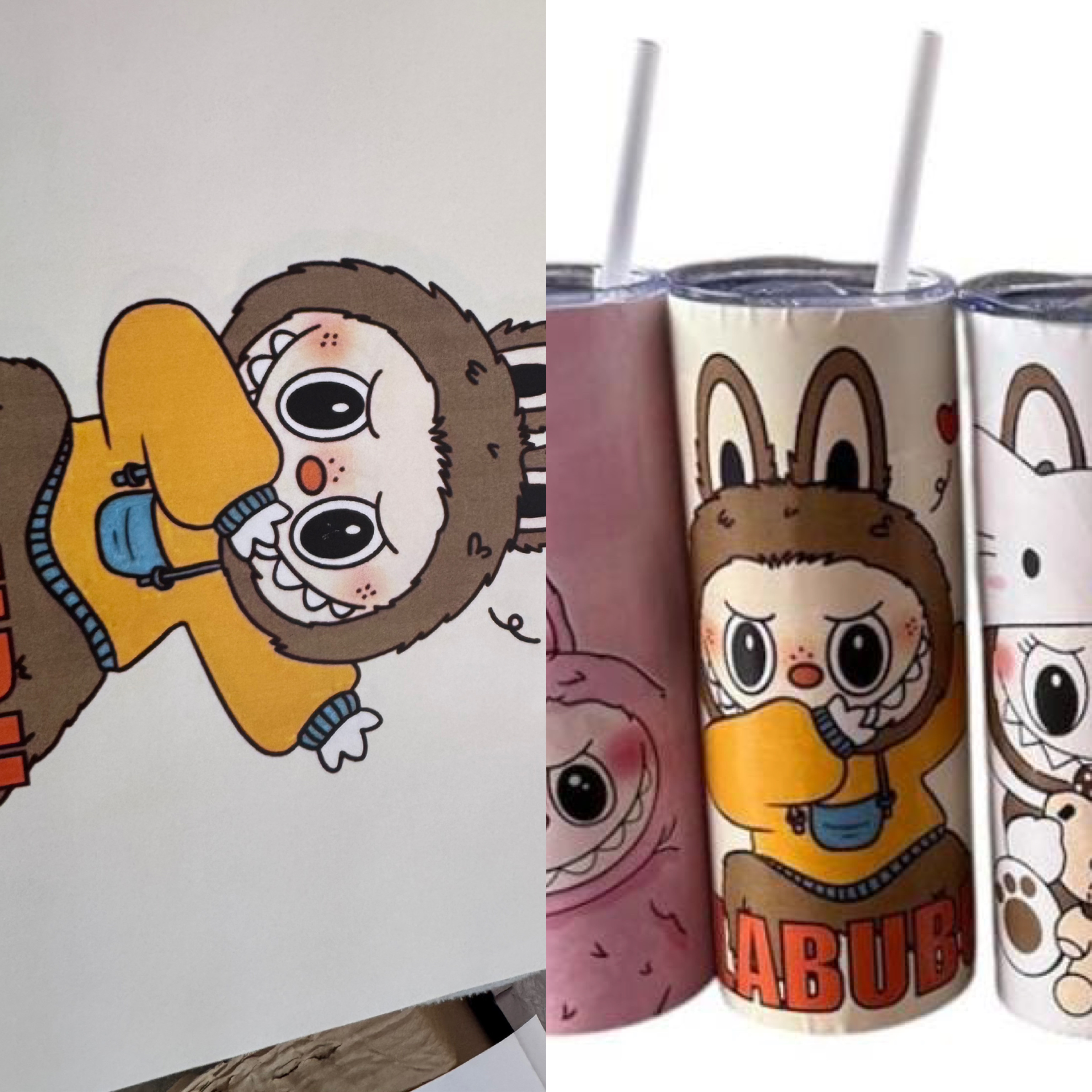 636 Labubu corazón