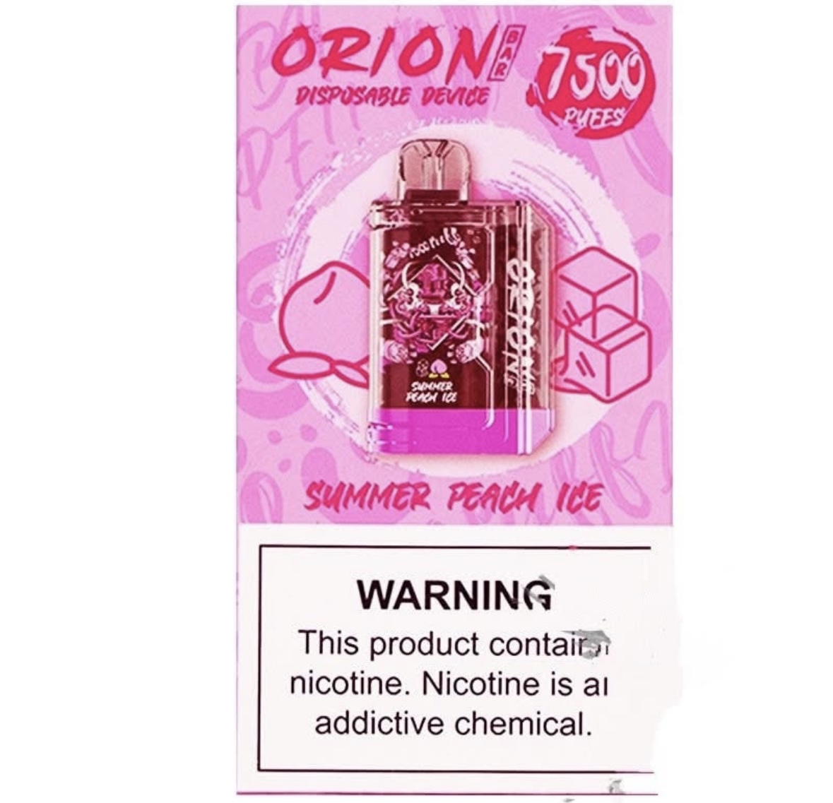 753 Summer peach ice
