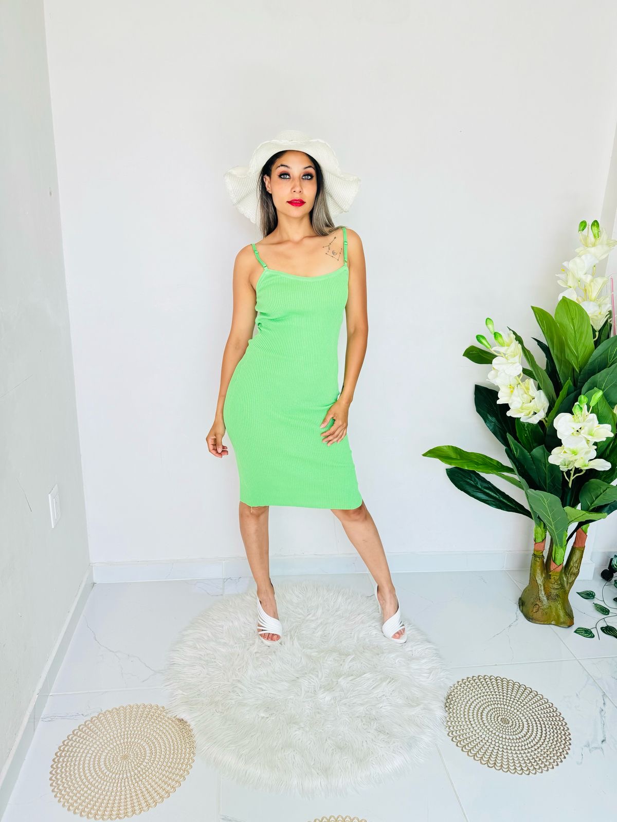 827 verde liso