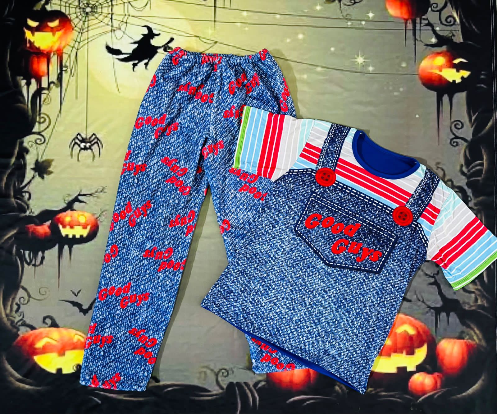 91 Chucky overol caballero