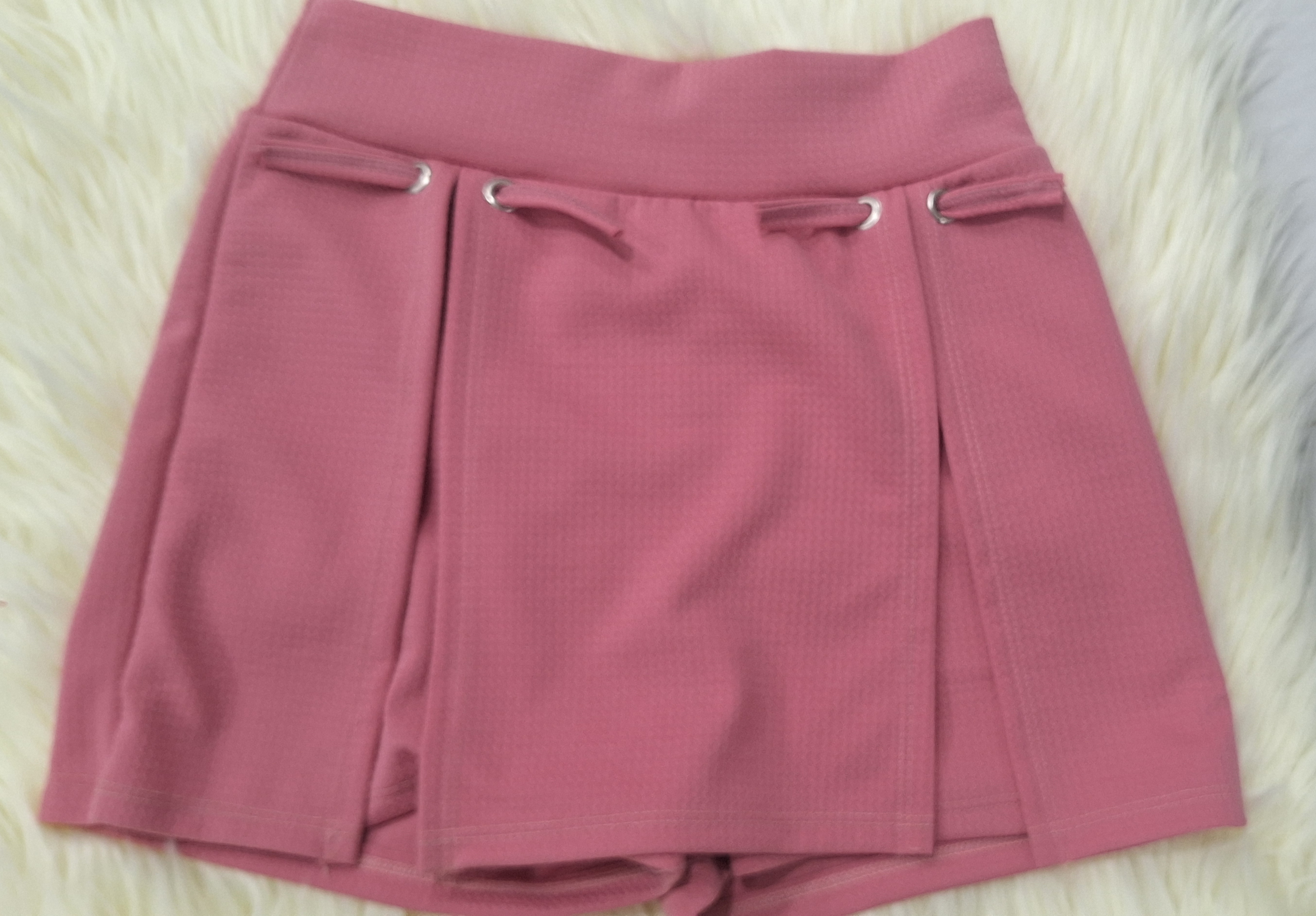 923 Falda short rosa