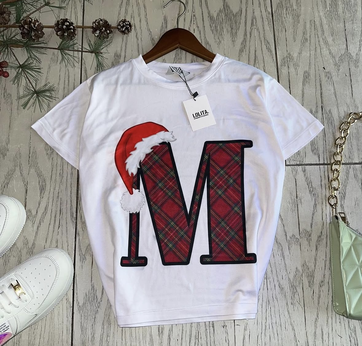 959 Letra M navideña