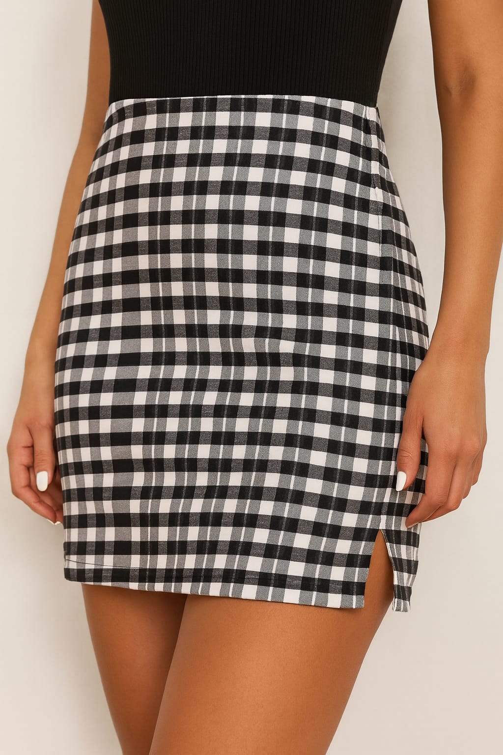 961 Blanca cuadritos